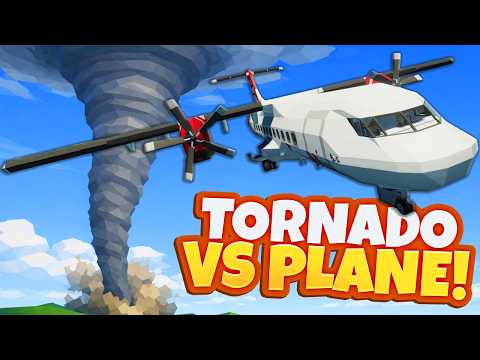 A Tornado Sucked Up Our Plane In Stormworks