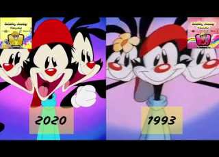 Animaniacs Theme 1993 VS 2020 Saturday Morning Acapella Covers