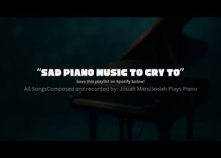 Sad Piano Music For Crying Studying And Late Nights 1 Hour NO AI
