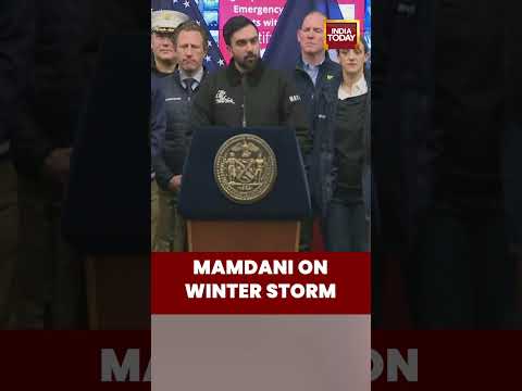 NYC Mayor Zohran Mamdani Holds Press Conference On Winter Storm US News New York City NYC Mayor Zohran Mamdani Holds Press Conference On Winter Storm US News New York City