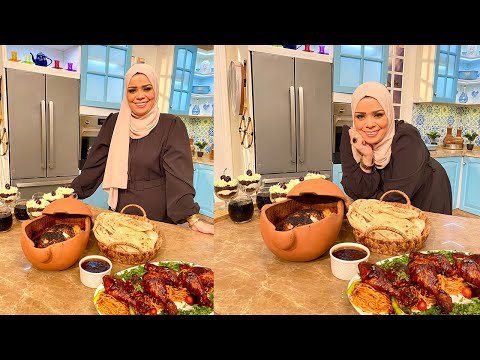 البلدي يوكل مع الشيف نونا طريقة عمل دبابيس الدجاج بالباربكيو دجاج بالزعتر والسماق كيك الكريز