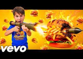  BURGERPOMMES 3 DISSTRACK KLEINER JUNGE Official Music Video