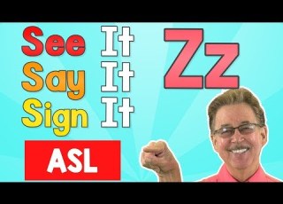 See It Say It Sign It Letter Z ASL For ESL Jack Hartmann