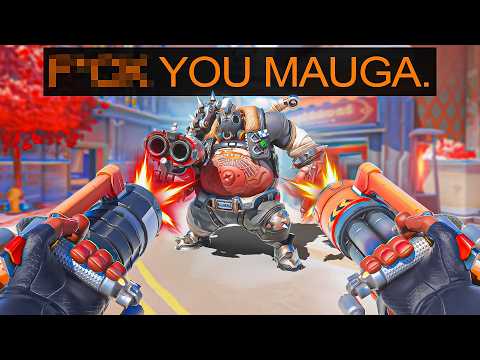 TILTING HOG PLAYERS WITH MAUGA Overwatch 2