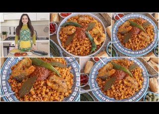 مقرونة صالصة تونسية بالحوت محرحرة فاوحة تعمل الكيف بطريقة سهلة بنة لاتقاوم Makrouna Salsa Tunisienne