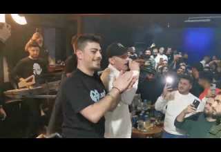 النجم انس ابو اسنينه وشربل نرشي وطي صوت الكون شوي جديد 2023