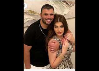  عماد متعب وزوجتة يارا نعوم