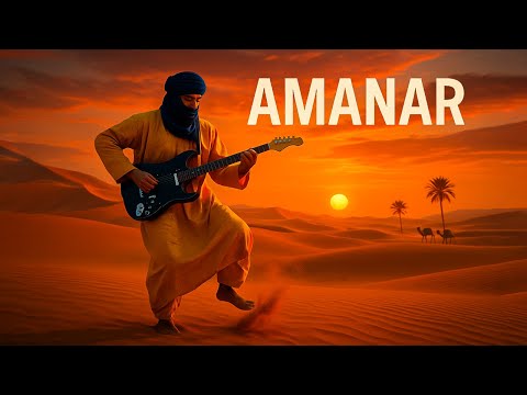 Desert Blues Amanar Tuareg Guitar Sahara Soul Tishoumaren Vibes Official Audio