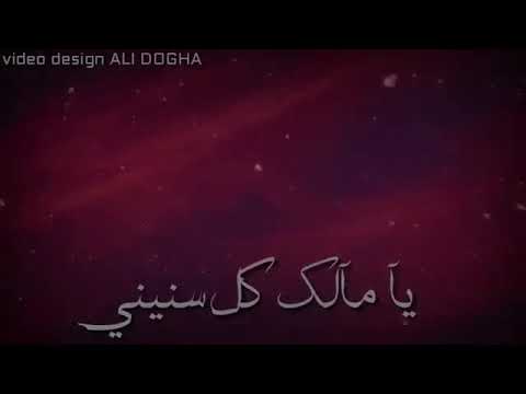 يا مالك كل سنيني المنشد علي حجيج