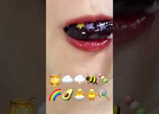 Asmr PURPLE HONEY 꿀 Eating Sounds