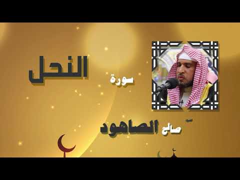 القران الكريم بصوت الشيخ صالح الصاهود سورة النحل القران الكريم بصوت الشيخ صالح الصاهود سورة النحل