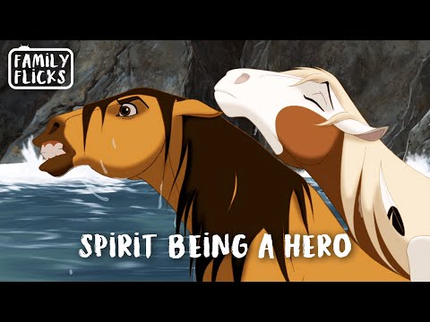 Spirit Rescuing Others Spirit Stallion Of The Cimarron 2002 Family Flicks