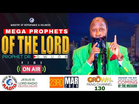 LIVENOW THE TWO MEGA PROPHETS OF THE LORD LIVE ON AIR MARCH 23 2026