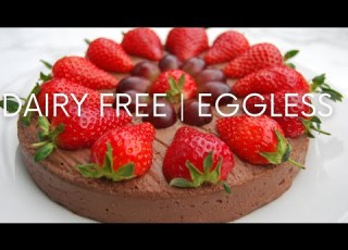 Vegan Chocolate Bread Pudding NO OVEN NO EGG