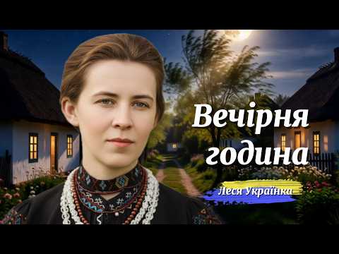 Вечірня година пісня на вірш Лесі Українки Лірична українська класика Вечірня година пісня на вірш Лесі Українки Лірична українська класика