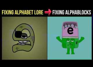 ALPHABET LORE A Z ALPHABLOCKS FIXING BANDS COMPARISON VS FIXING LETTERS