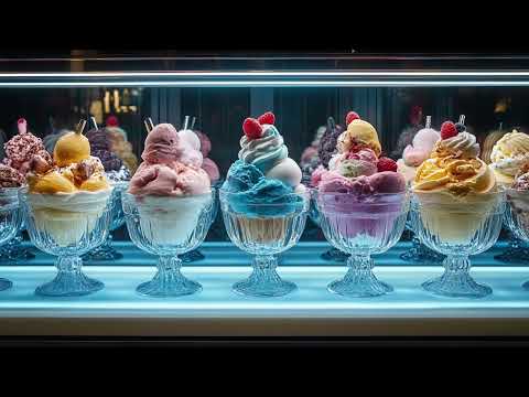 Cozy Ice Cream Shop Lofi Smooth Background Music For Studying Working And Unwinding