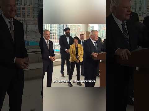 Ça Ne Va Pas Me Transformer En Libéral Ford Plaisante En Disant Qu Il A Bu L Eau De Carney