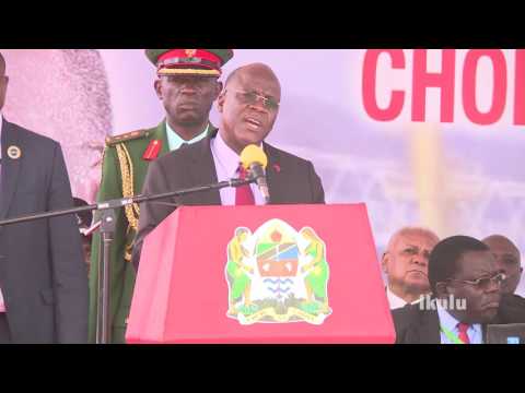 HOTUBA YA RAIS DKT JOHN POMBE MAGUFULI UWEKAJI WA JIWE LA MSINGI WA BOMBA LA MAFUTA HOTUBA YA RAIS DKT JOHN POMBE MAGUFULI UWEKAJI WA JIWE LA MSINGI WA BOMBA LA MAFUTA