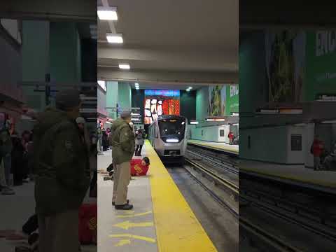 Guy Lays Down Next To The Tracks At Montreal Metro Station