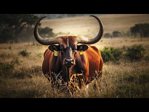 Ankole Watusi One Of The Oldest Cattle Breeds In The World Bull Farm Farming