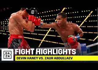  HIGHLIGHTS Devin Haney Vs Zaur Abdullaev