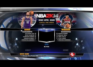 NBA 2k14 Сезон 2022 2023 первый тур Sacramento KINGS Washington WIZARDS