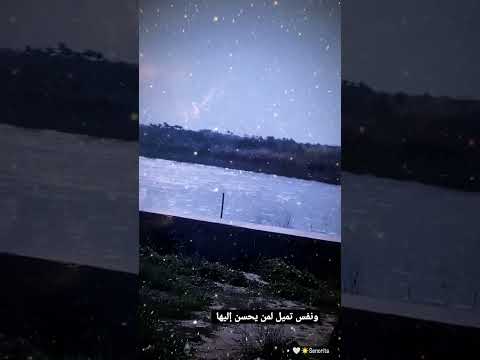 ونفس تميل لمن يحسن إليها Senorita