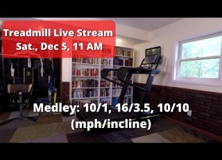  Treadmill Live Stream 3 Event HIIT Medley
