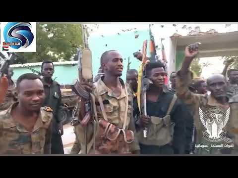 أمام قيادة الفرقة 16 مشاة نيالا أفراد القوات المسلحة يؤكدون دحر التمرد السودان