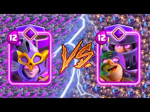 EVOLVED PEKKA WITCH Vs EVOLVED MEGA KNIGHT EXECUTIONER Clash Royale Challenge