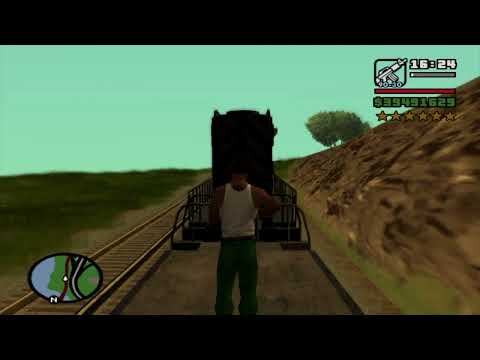 GTA SA Gaining Six Stars Across The Map On Train Cars GTA SA Gaining Six Stars Across The Map On Train Cars