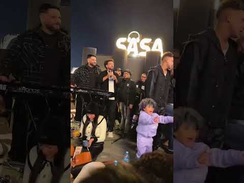 معايا قمر وربنا عصام صاصا بيغني لمراته ف الحفلة