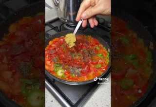 How To Make Menemen Turkish Tomato And Eggs Recipe And Instructions
