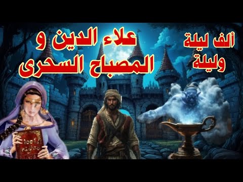 الف ليلة وليلة قصة علاء الدين والمصباح السحرى