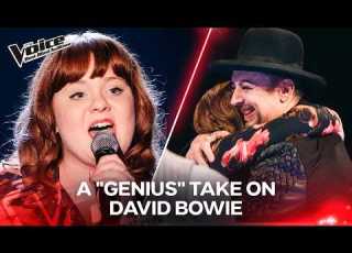 Mensa Member SHOCKS The Coaches With A BOWIE Classic The Voice 4K
