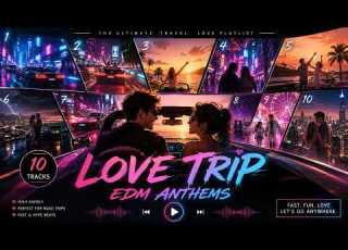  Love Trip EDM 2026 Best Upbeat EDM Hyperpop Future Bass Mix For Road Trips Couples Travel