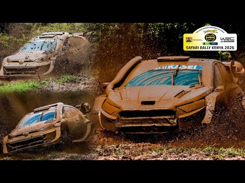 WRC SAFARI RALLY KENYA 2026 PURE SOUND RAW ACTION BIG SHOW MUD KENYA
