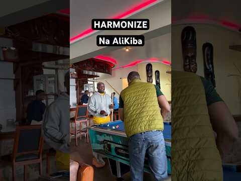 Harmonize Na Alikiba Wakicheza Pool Harmonize Alikiba Kondemusic Kingsmusic Crownmedia