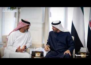  رئيس الدولة يستقبل ولي عهد عجمان