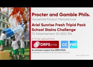 Ariel Sunrise Fresh School Stains Challenge TV Ad 2H 2023 30s With Regine Velasquez Phils CC