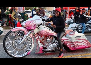 2025 DAYTONA BLACK BIKE WEEK PART 3 DAYTONA BEACH BIKE WEEK BAGGERS AMAZING BIKES HARLEYS