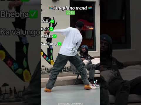 Amapiano Trend 2023 2024 Official Dance By Official Lhorray