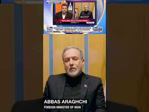 Iranian FM Says Russia China Helping In Region Militarily Shorts Foxnews World Iran News