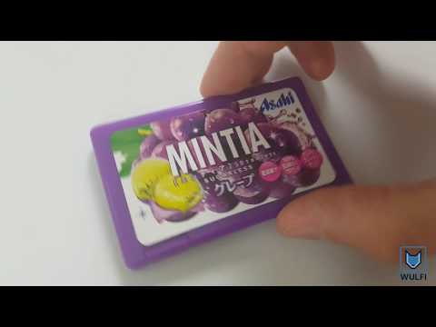 Japanese Mint Drops From Asahi Mintia Grape