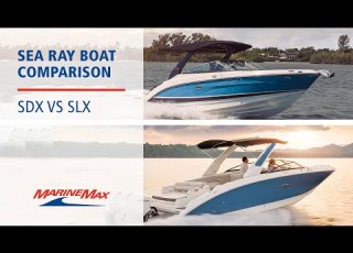 Sea Ray Boat Comparison SDX Vs SLX