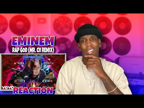 NOW THIS IS A REMIX Eminem Rap God Mr Cii Remix REACTION