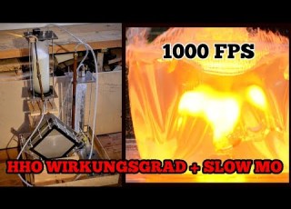  Die Wahrheit über Wasserstoff Wirkungsgrad Meiner HHO Zelle Berechnen Knallgas In Super Slow Mo