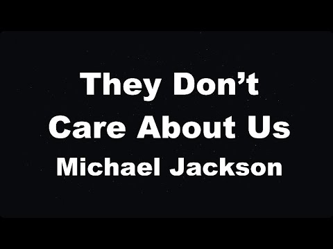 Karaoke They Don T Care About Us Michael Jackson No Guide Melody Instrumental