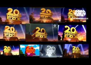  10 20th Century Fox Logos Super Loud